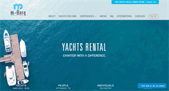 Desktop Screenshot of marinebookings.com